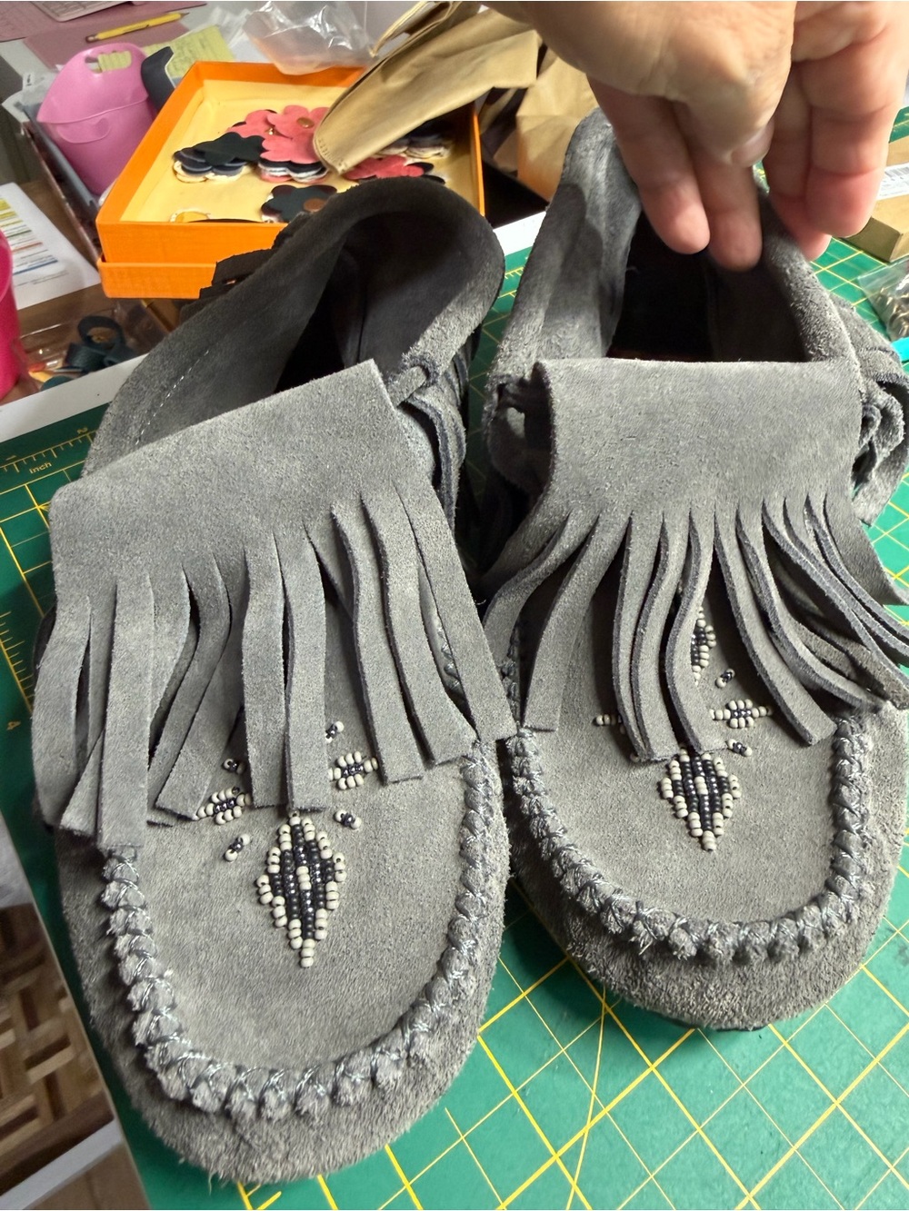Mukluk Moccasins Like new
